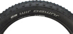 Schwalbe Jumbo Jim Tire 26 x 4.4 Tubeless Folding Black Evolution Line