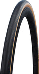 Schwalbe Lugano II Tire 700 x 32 Clincher Wire Black/Tan KGuard LiteSkin