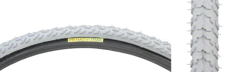 Primo Wheelchair Tire 24 x 1 3/8 Clincher Wire GRAY/Black