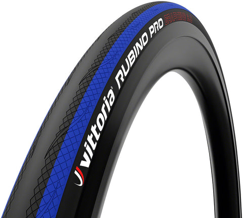 Vittoria Rubino Pro G2.0 Tire 700 x 25 Clincher Folding Black/Blue 150tpi