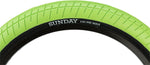 Sunday Street Sweeper Tire 20 x 2.4 Clincher Wire Green/Black