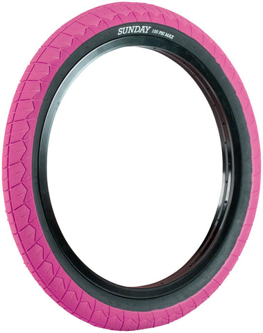 Sunday Current V2 Tire 20 x 2.4 Hot Pink/Blk