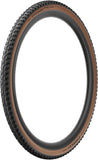 Pirelli, Cinturato Gravel M, Tire, 700x45C, Folding, Tubeless Ready, SpeedGrip, ArmourTech, 127TPI, Tanwall