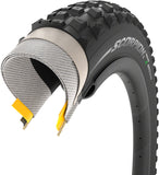 Pirelli, Scorpion Enduro R, Tire, 27.5x2.40, Folding, Tubeless Ready, Smartgrip, HardWALL, 60TPI, Black