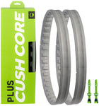 CushCore Plus Tire Inserts Set 27.5+ Pair Includes 2 Tubeless Valves