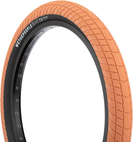 We The People Overbite Tire 20 x 2.35 Clincher Wire Red/Black