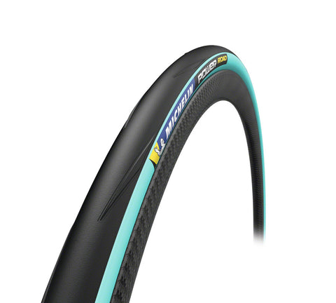 Michelin Power Road TS Tire 700 x 25 Clincher Folding Blue