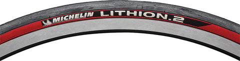 Michelin Lithion 2 Tire 700 x 25 Clincher Folding Black/Red