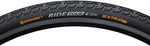 Continental Ride Tour Tire 700 x 37 Clincher Wire Black