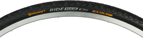 Continental Ride Tour Tire 27 x 1 1/4 Clincher Wire Black