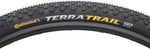 Continental Terra Trail Tire 700 x 40 Tubeless Folding Black