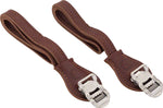 Velo Orange Grand Cru Leather Toe Straps Brown