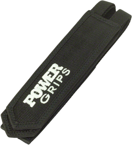 Power Grips Fat Straps Black/White