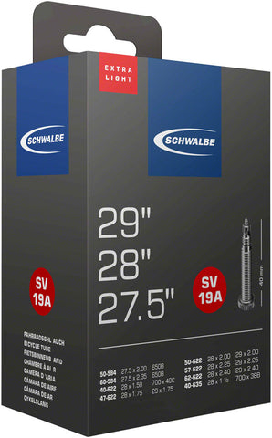 Schwalbe Extra Light Tube - 27.5 x 2.1-2.4 40mm Presta Valve