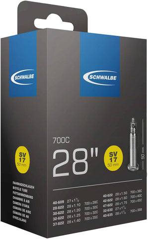 Schwalbe Standard Tube - 27.5 x 1-1/2 - 28 x 1-1/2 50mm Presta Valve