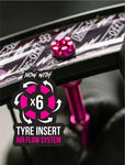 Muc-Off V2 Tubeless Valve Presta 44mm Iridescent Pair