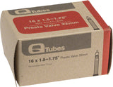 QTubes 16 x 1.51.75 32mm Presta Valve Tube 88g