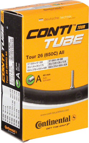 Continental 26 x 1.41.75 40mm Schrader Valve Tube