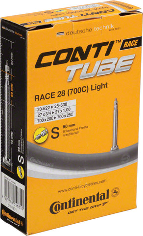 Continental Light 700 x 2025mm 60mm Presta Valve Tube