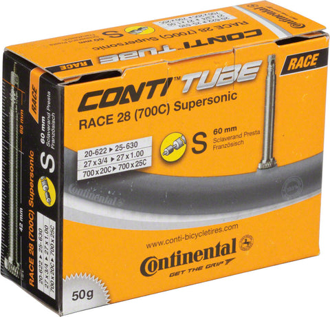 Continental 700 x 2025mm 60mm Presta Valve Supersonic Tube