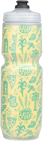 Salsa Purist Insulated Water Bottle 23oz Gravel Story Yellow