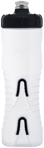 Fabric Cageless Water Bottle 750ml Clear/Black