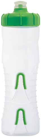 Fabric Cageless Water Bottle 750ml Clear/Green