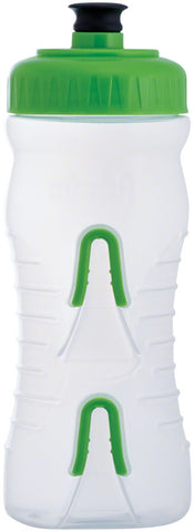 Fabric Cageless Water Bottle 600ml Clear/Green