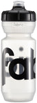 Fabric Gripper Water Bottle 600ml Clear/Black