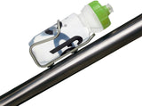Fabric Gripper Water Bottle: 600ml Clear/Green