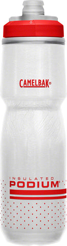 Camelbak Podium Chill Water Bottle - 24oz Fiery Red/White