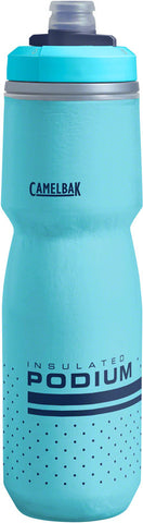 Camelbak Podium Chill Water Bottle: 24oz Lake Blue