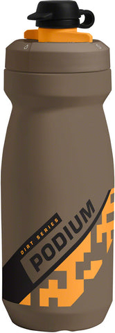 Camelbak Podium Dirt Series Water Bottle: 21oz Shadow Grey/Sulphur