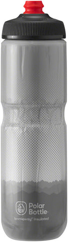 Polar Bottles Breakaway Ridge Insulated Water Bottle 24oz Charcoal/Silver