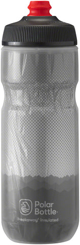 Polar Bottles Breakaway Ride Insulated Water Bottle 20oz Charcoal/Silver