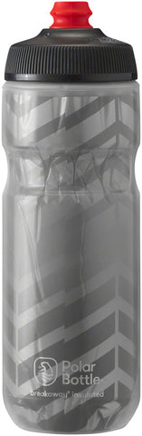 Polar Bottles Breakaway Bolt Insulated Water Bottle 20oz Charcoal/Silver