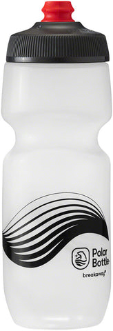 Polar Bottles Breakaway Wave Water Bottle 24oz Frost/Charcoal