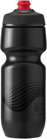 Polar Bottles Breakaway Wave Water Bottle 24oz Charcoal/Black