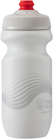 Polar Bottles Breakaway Wave Water Bottle 20oz Ivory/Silver