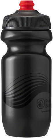 Polar Bottles Breakaway Wave Water Bottle 20oz Charcoal/Black