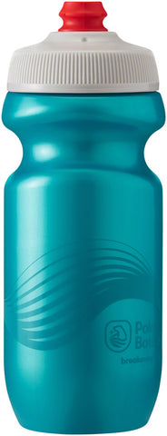 Polar Bottles Breakaway Wave Water Bottle 20oz Teal/Silver