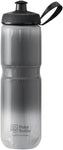 Polar Bottles Sport Fade Insulated Water Bottle 24oz Charcoal/Silver