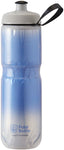 Polar Bottles Sport Fade Insulated Water Bottle 24oz Royal Blue/Silver