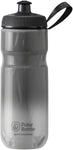 Polar Bottles Sport Fade Insulated Water Bottle 20oz Charcoal/Silver