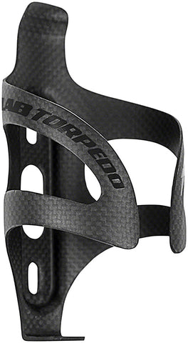 XLAB Torpedo Carbon Aero Water Bottle Cage Matte Black