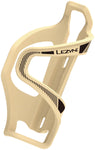 Lezyne, Flow Side Load, Bottle Cage, Composite, Left, Matte Tan, 48g