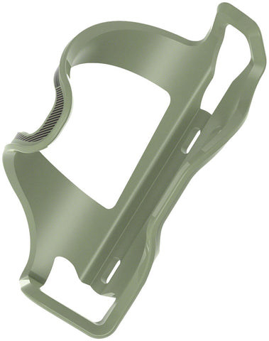 Lezyne, Flow Side Load, Bottle Cage, Composite, Right, Green Army, 48g