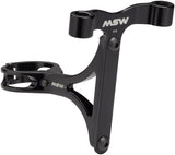 MSW Seltzer Mount CO2 and Bottle Cage holder with 27.2mm clamp Black