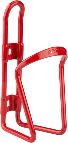 MSW AC100 Alloy Water Bottle Cage 6mm rod Red