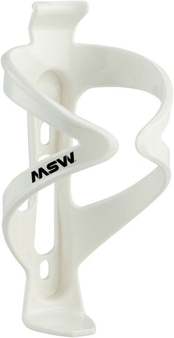 MSW PC150 Composite Water Bottle Cage White